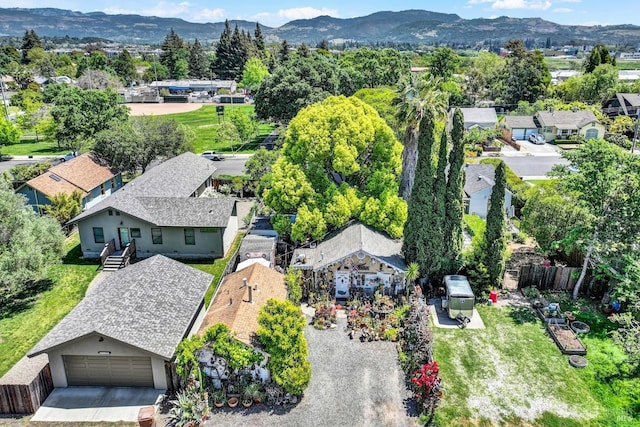 151 Randolph St, Napa, CA 94559 - birds eye view of property featuring a residential view and a mountain view