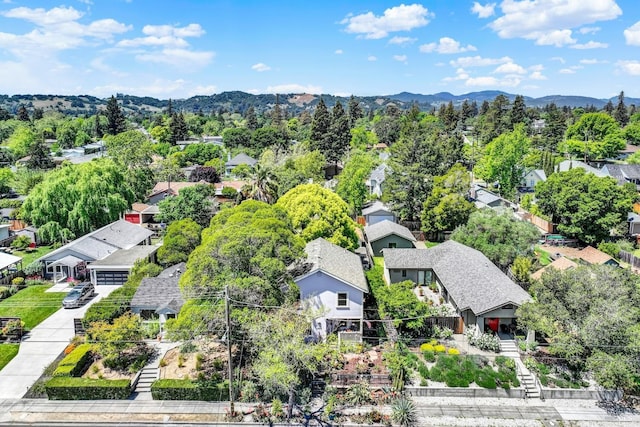 151 Randolph St, Napa, CA 94559 - birds eye view of property with a mountain view and a residential view
