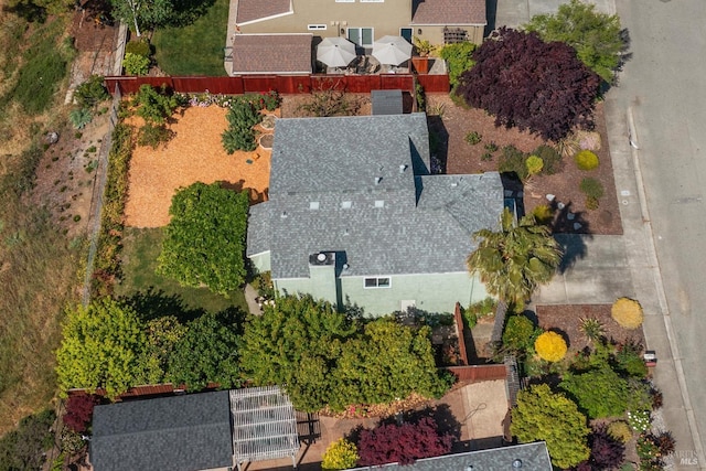 aerial view