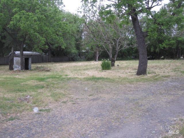 2750 Summerfield Rd, Santa Rosa, CA 95405 - view of yard with a storage shed and an outdoor structure