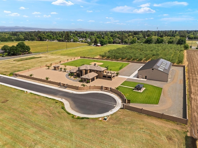 drone / aerial view