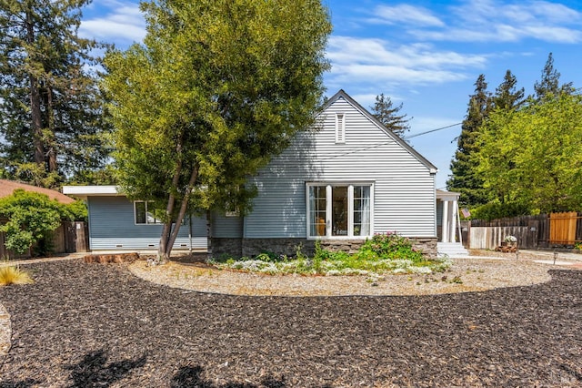1722 Elm St, Napa, CA 94559 - view of rear view of house