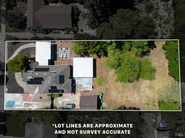 drone / aerial view