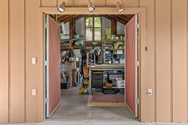 view of storage