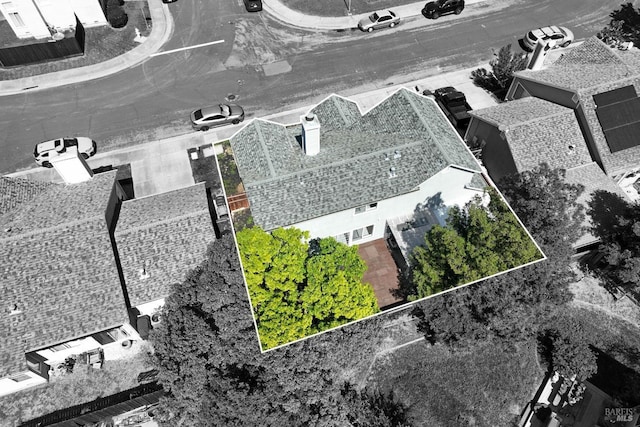 drone / aerial view