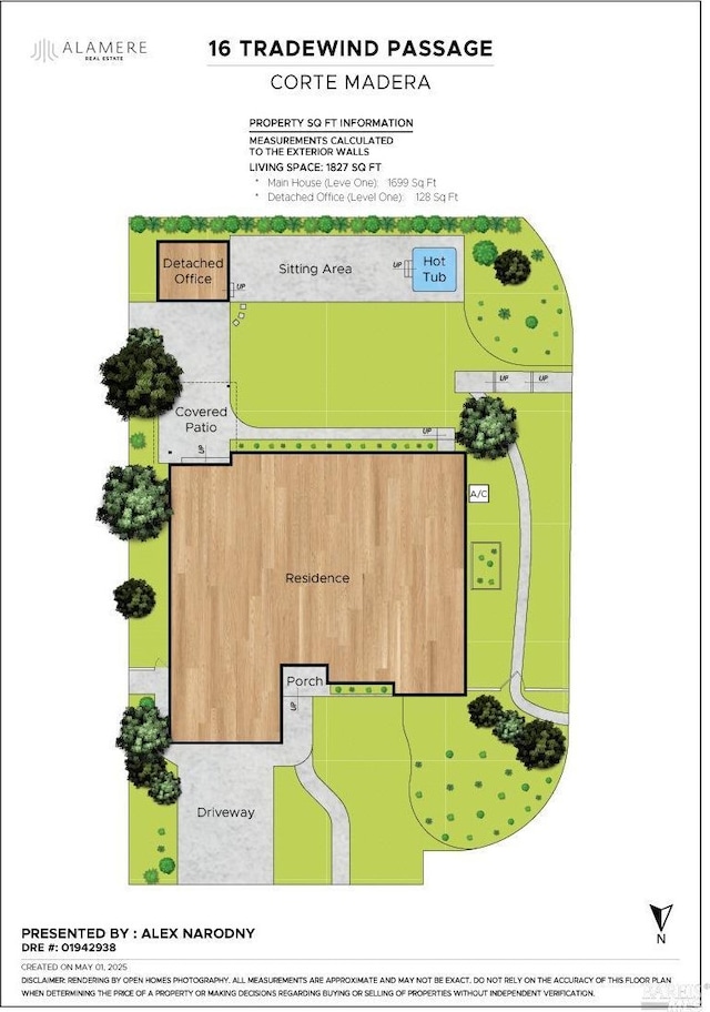 16 Tradewind Psge, Corte Madera, CA 94925 - map