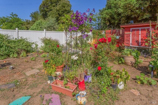 1812 Utah St, Fairfield, CA 94533 - view of yard with a vegetable garden