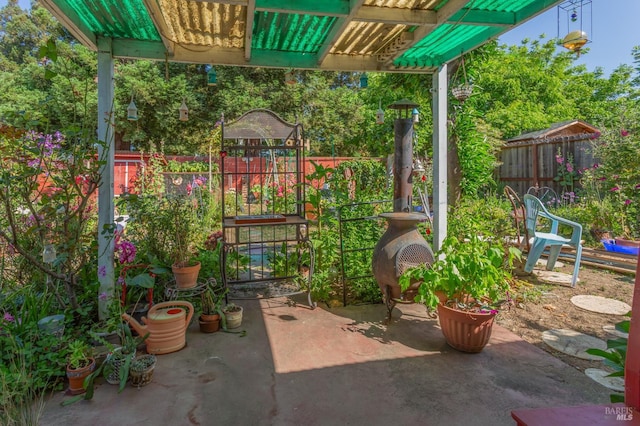 1812 Utah St, Fairfield, CA 94533 - view of patio / terrace with a pergola