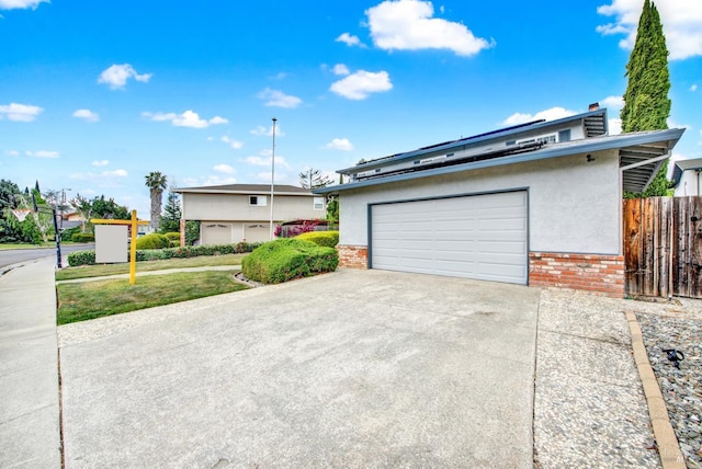 954 Coventry Ln, Fairfield, CA 94533 - view of front of property with brick siding, fence, driveway, and stucco siding