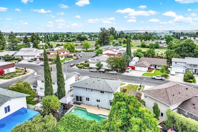 954 Coventry Ln, Fairfield, CA 94533 - aerial perspective of suburban area with a pool area