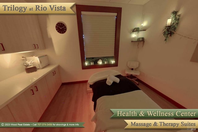 811 Inverness Dr, Rio Vista, CA 94571 - bedroom with baseboards and wood finished floors