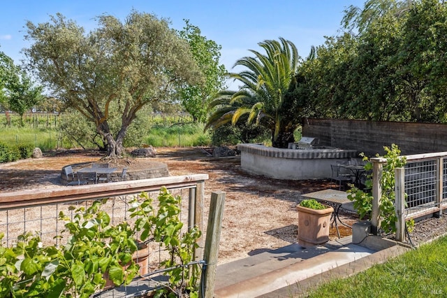 view of yard
