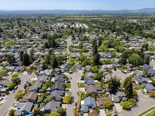 birds eye view of property featuring a residential view