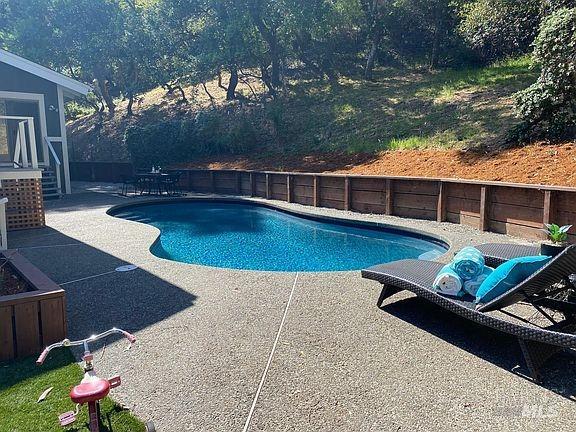 15 Main Dr, San Rafael, CA 94901 - view of pool with a patio area and a fenced in pool