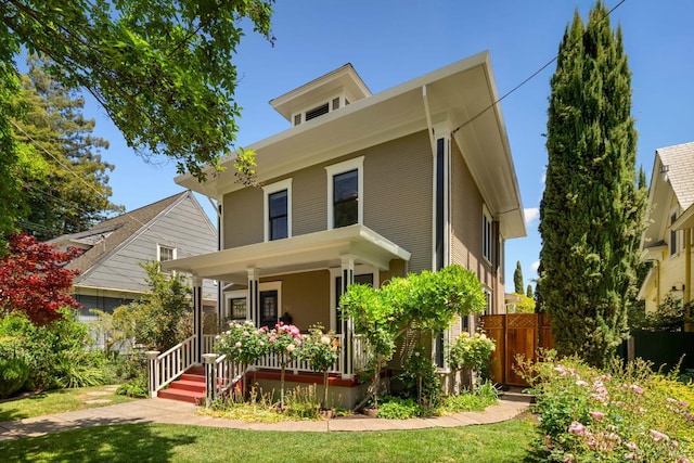 190 Franklin St, Napa, CA 94558 - view of front facade featuring a porch