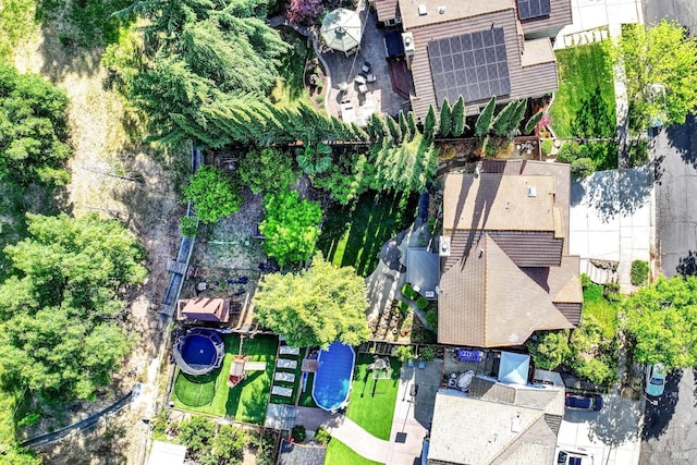 drone / aerial view