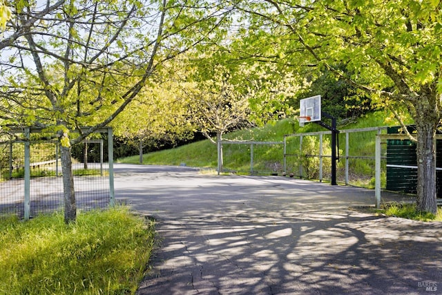 view of road