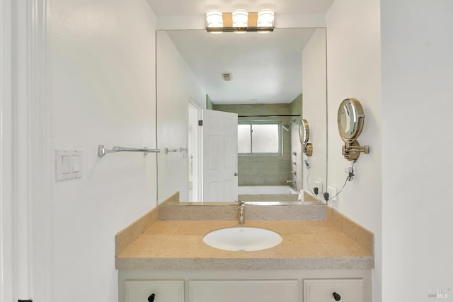 full bath with vanity