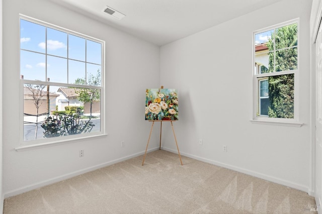 943 Bridgeport Way, Rio Vista, CA 94571 - carpeted empty room with baseboards and visible vents