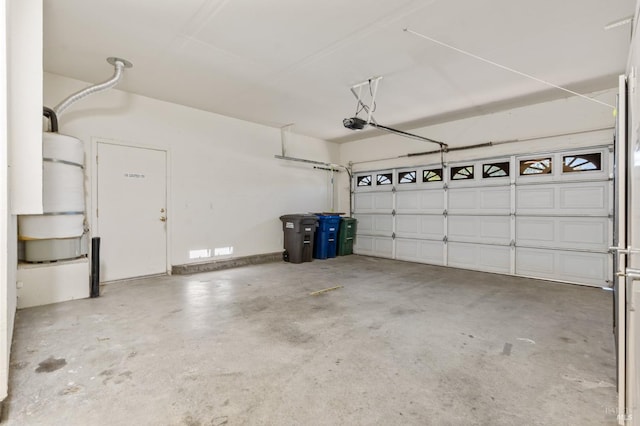 943 Bridgeport Way, Rio Vista, CA 94571 - garage featuring secured water heater and a garage door opener