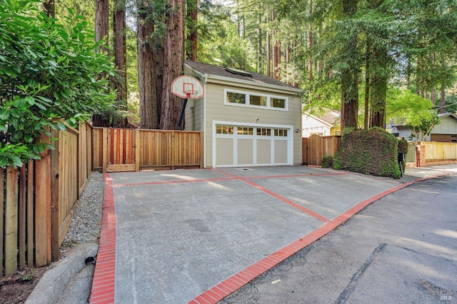 269 Corte Madera Ave, Mill Valley, CA 94941 - garage with fence and driveway