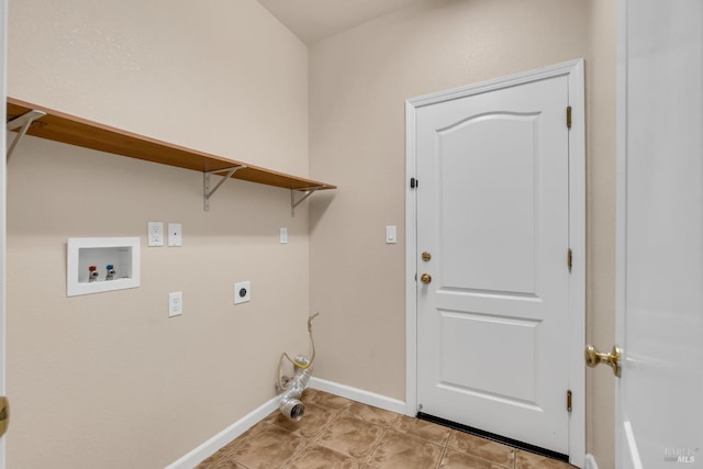 59 Toscana Dr, American Canyon, CA 94503 - clothes washing area featuring hookup for an electric dryer, washer hookup, and baseboards