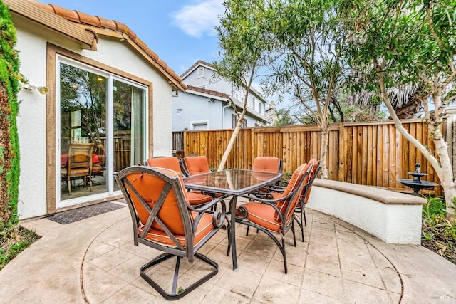 59 Toscana Dr, American Canyon, CA 94503 - view of patio with outdoor dining space and a fenced backyard