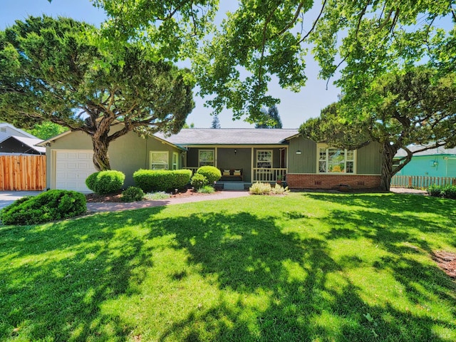 3133 Rogers Ave, Walnut Creek, CA 94597 - view of front of home featuring a garage and crawl space