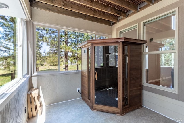 35600 Rock Creek Rd, Shingletown, CA 96088 - view of unfurnished sunroom