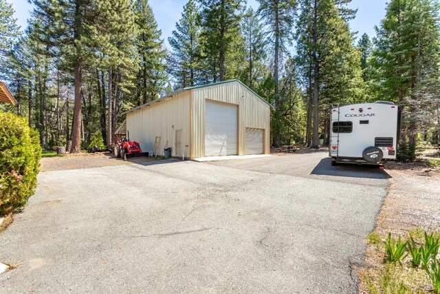 35600 Rock Creek Rd, Shingletown, CA 96088 - view of detached garage