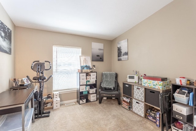 35600 Rock Creek Rd, Shingletown, CA 96088 - interior space with carpet floors and baseboards
