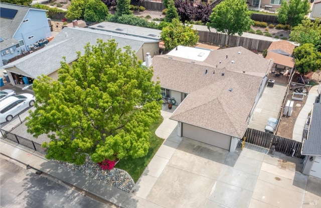 bird's eye view