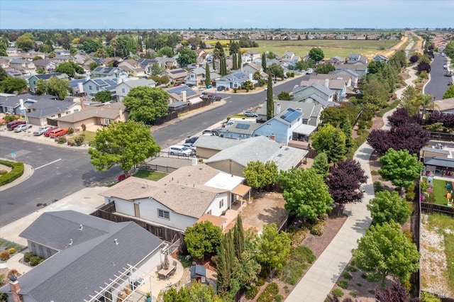 birds eye view of property featuring a residential view