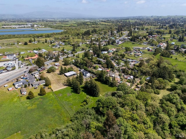 3314 Gravenstein Hwy S, Sebastopol, CA 95472 - aerial view of property and surrounding area featuring a large body of water
