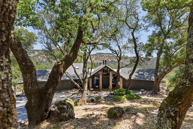 1499 Rockville Rd, Fairfield, CA 94534 - view of front of property with a mountain view