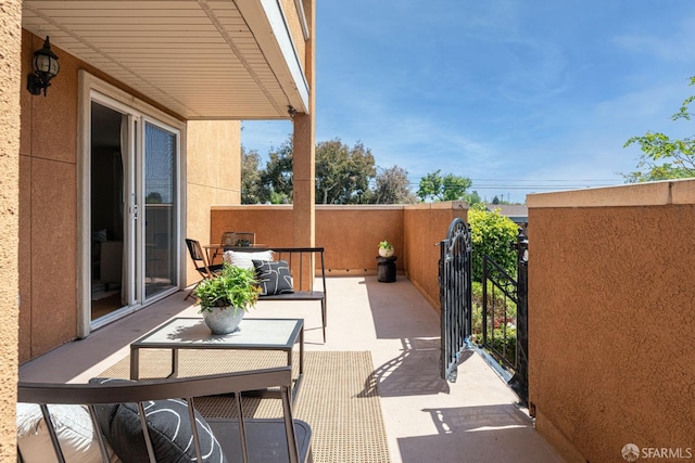 view of patio