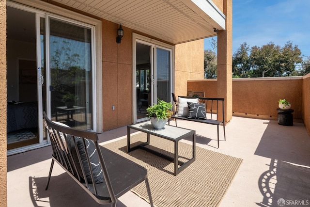 view of patio