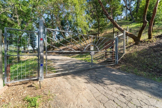 22855 Chianti Rd, Geyserville, CA 95441 - view of gate