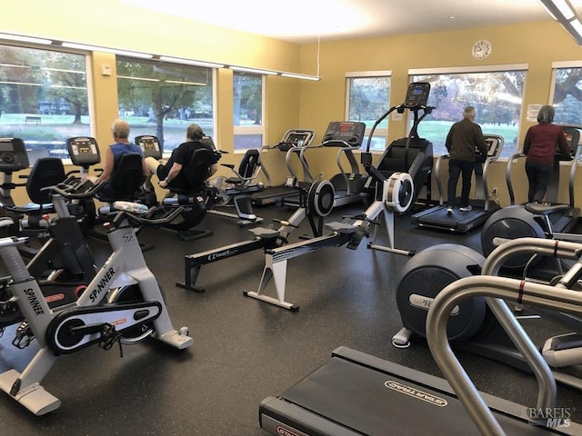 505 Oak Vista Ct, Santa Rosa, CA 95409 - view of exercise room