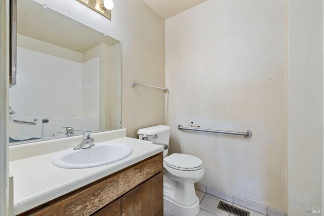 1722 Capella Ct, Petaluma, CA 94954 - bathroom with tile patterned floors, toilet, and vanity