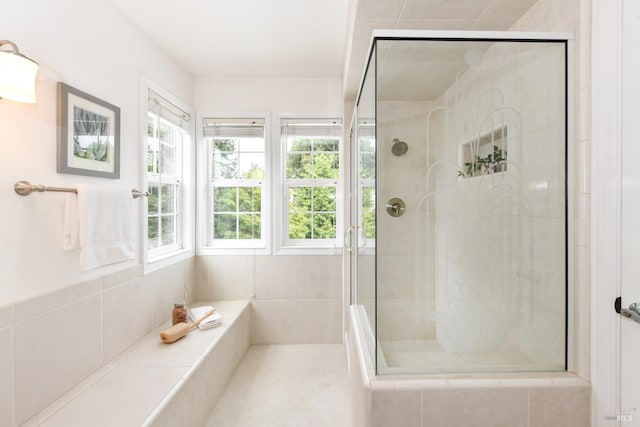 2555 Edgewater Dr, Napa, CA 94558 - full bath featuring a shower stall and a healthy amount of sunlight