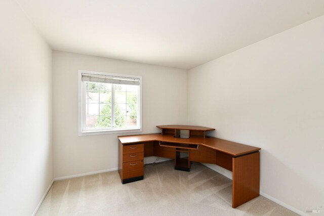 2555 Edgewater Dr, Napa, CA 94558 - unfurnished office featuring light colored carpet and baseboards