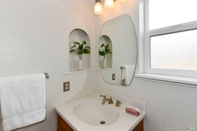 2555 Edgewater Dr, Napa, CA 94558 - bathroom featuring vanity