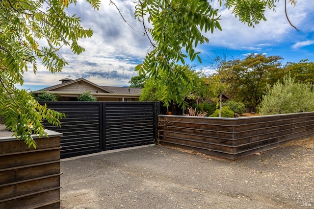 1851 Vallejo St, Saint Helena, CA 94574 - view of gate featuring fence