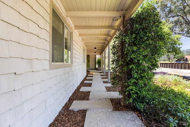 1851 Vallejo St, Saint Helena, CA 94574 - view of yard with covered porch