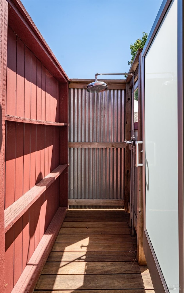 view of deck