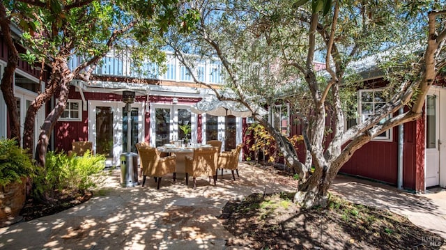 view of patio / terrace featuring outdoor dining space