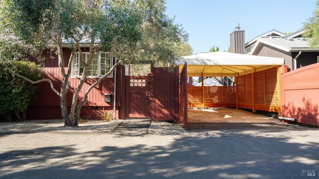 view of gate