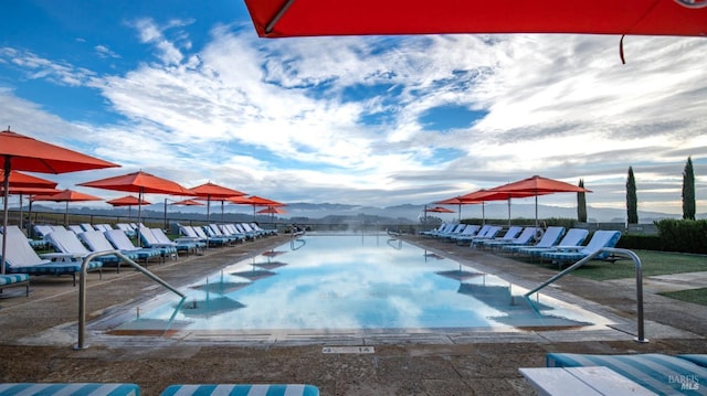 view of swimming pool