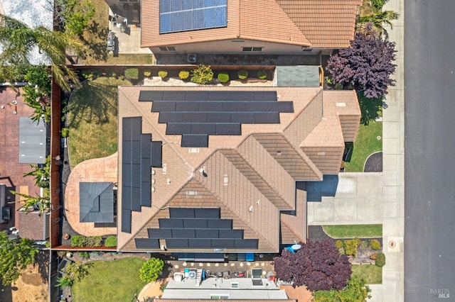 drone / aerial view